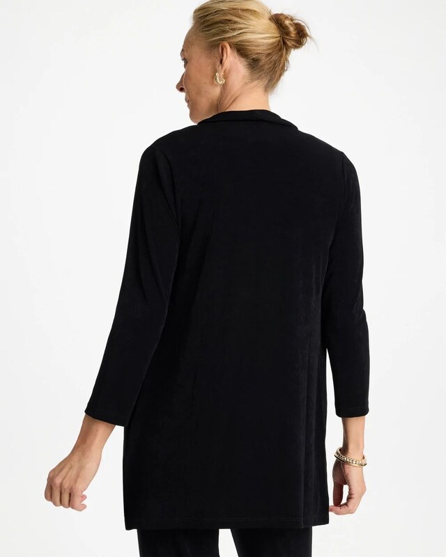 Travelers Classic Long Knit Jacket - image 3